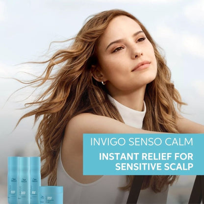 Wella Professionals Invigo Balance Senso Calm Hair Mask for Frizzy, Damaged Hair & Itchy Scalp