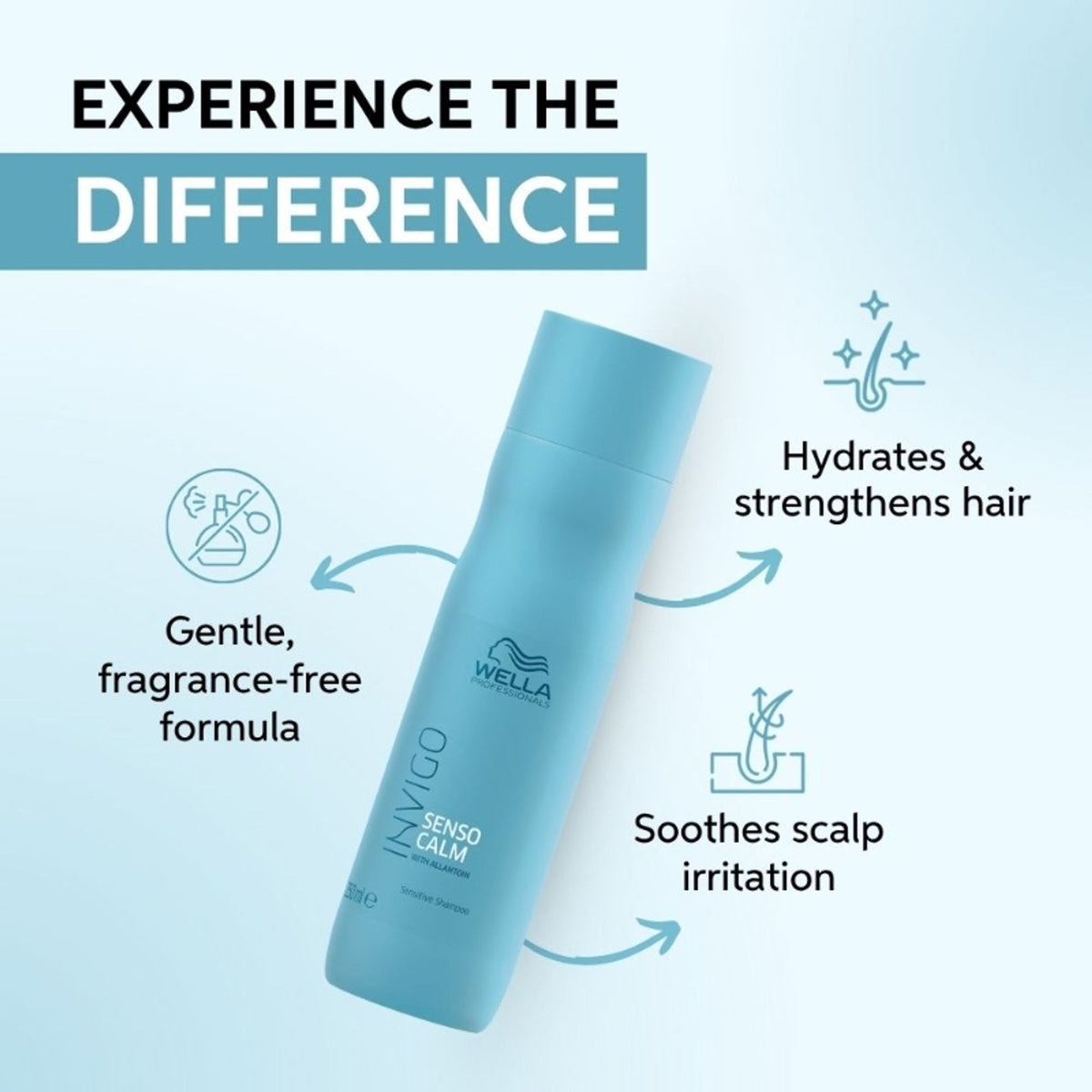 Wella Professionals Invigo Balance Senso Calm Shampoo for Sensitive & Itchy Scalp