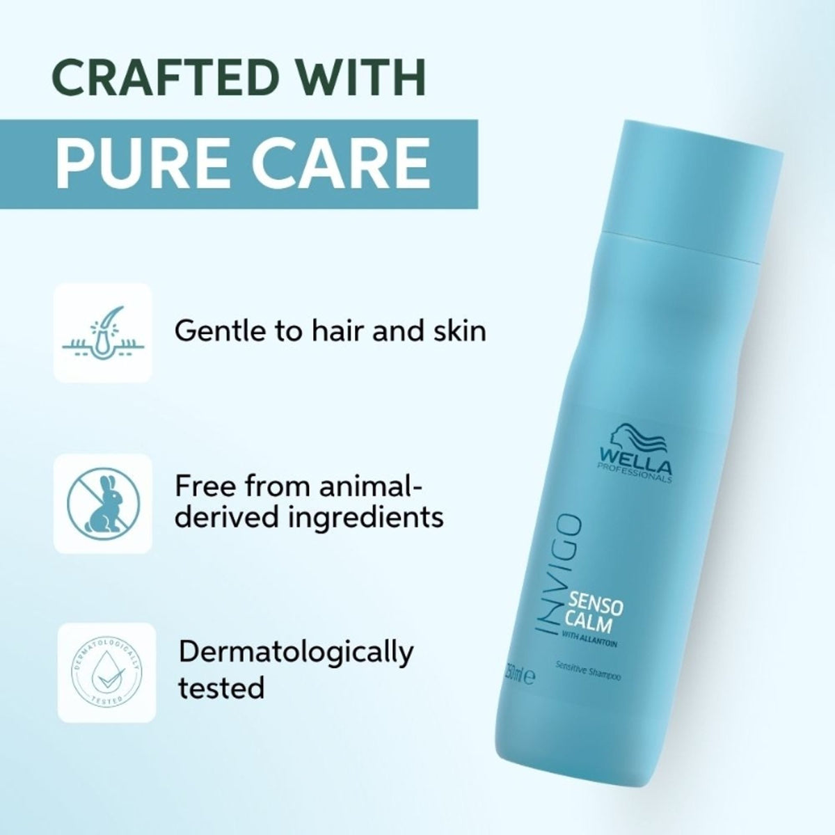 Wella Professionals Invigo Balance Senso Calm Shampoo for Sensitive & Itchy Scalp