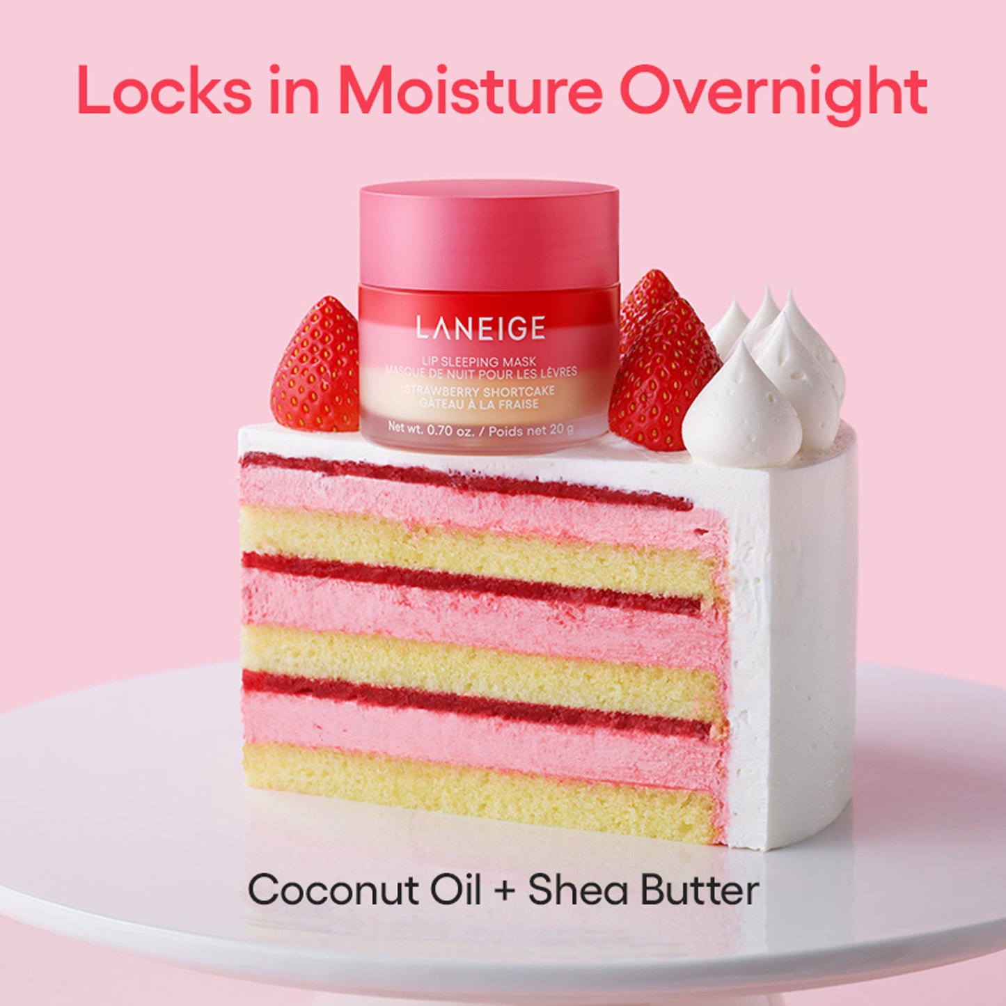 LANEIGE Lip Sleeping Mask Strawberry Short Cake