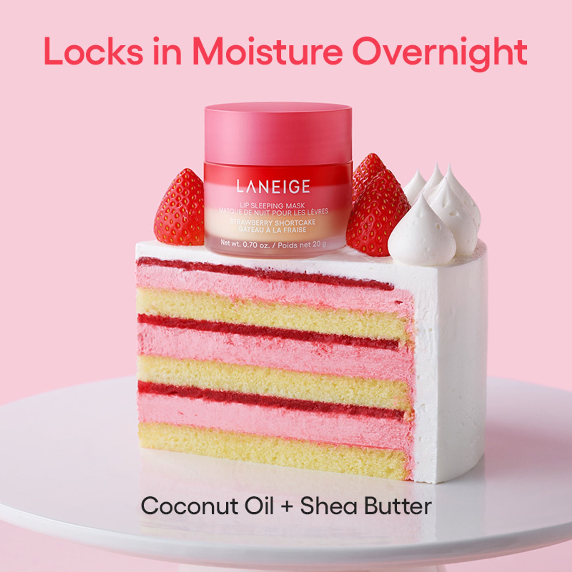 LANEIGE Lip Sleeping Mask Strawberry Short Cake