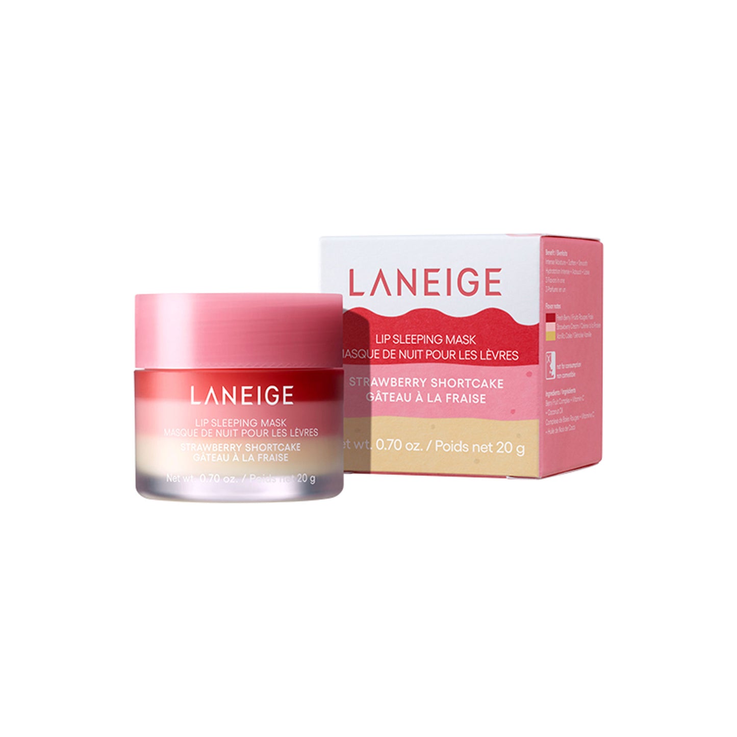 LANEIGE Lip Sleeping Mask Strawberry Short Cake