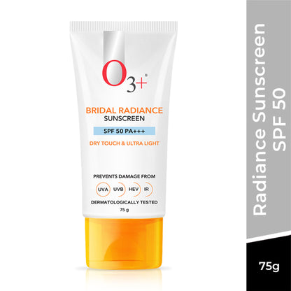 O3+ Professional Bridal Radiance Sunscreen SPF 50 PA +++