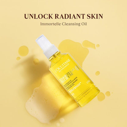 L'Occitane Immortelle Precious Cleansing Oil - Makeup Remover