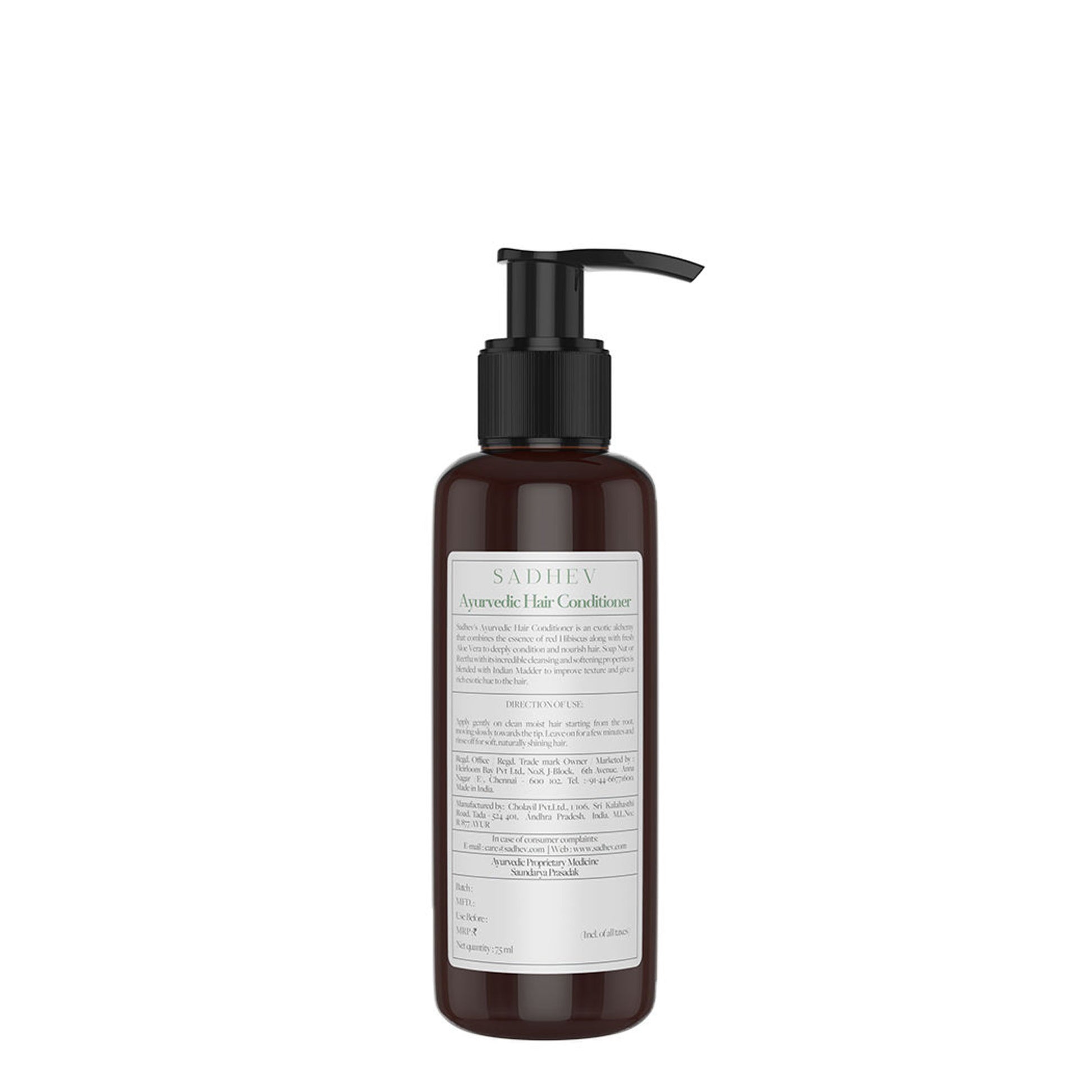 SADHEV Ayurvedic Conditioner - Aloe & Hibiscus