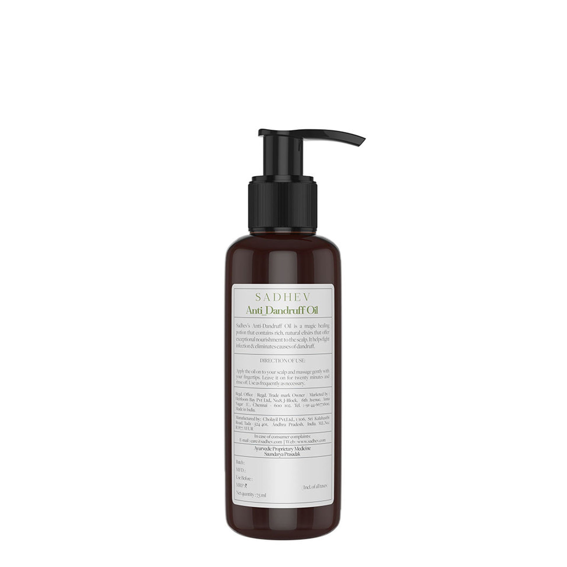 SADHEV Anti-dandruff Hair Oil