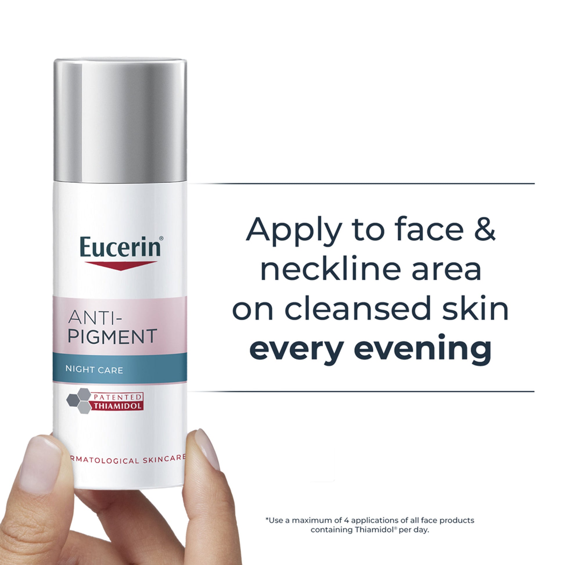 Eucerin Anti-Pigment Night Cream With Thiamidol Reduces Dark Spots & Night Regeneration