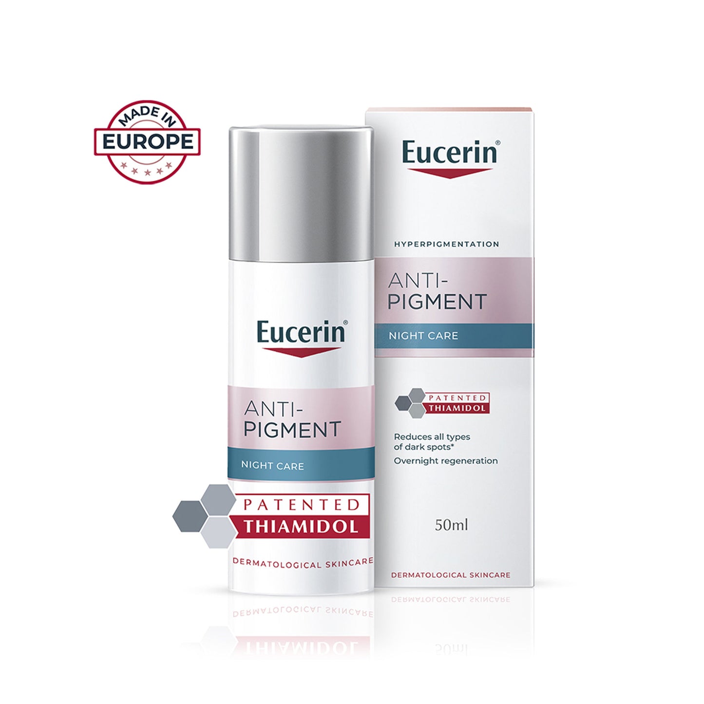 Eucerin Anti-Pigment Night Cream With Thiamidol Reduces Dark Spots & Night Regeneration