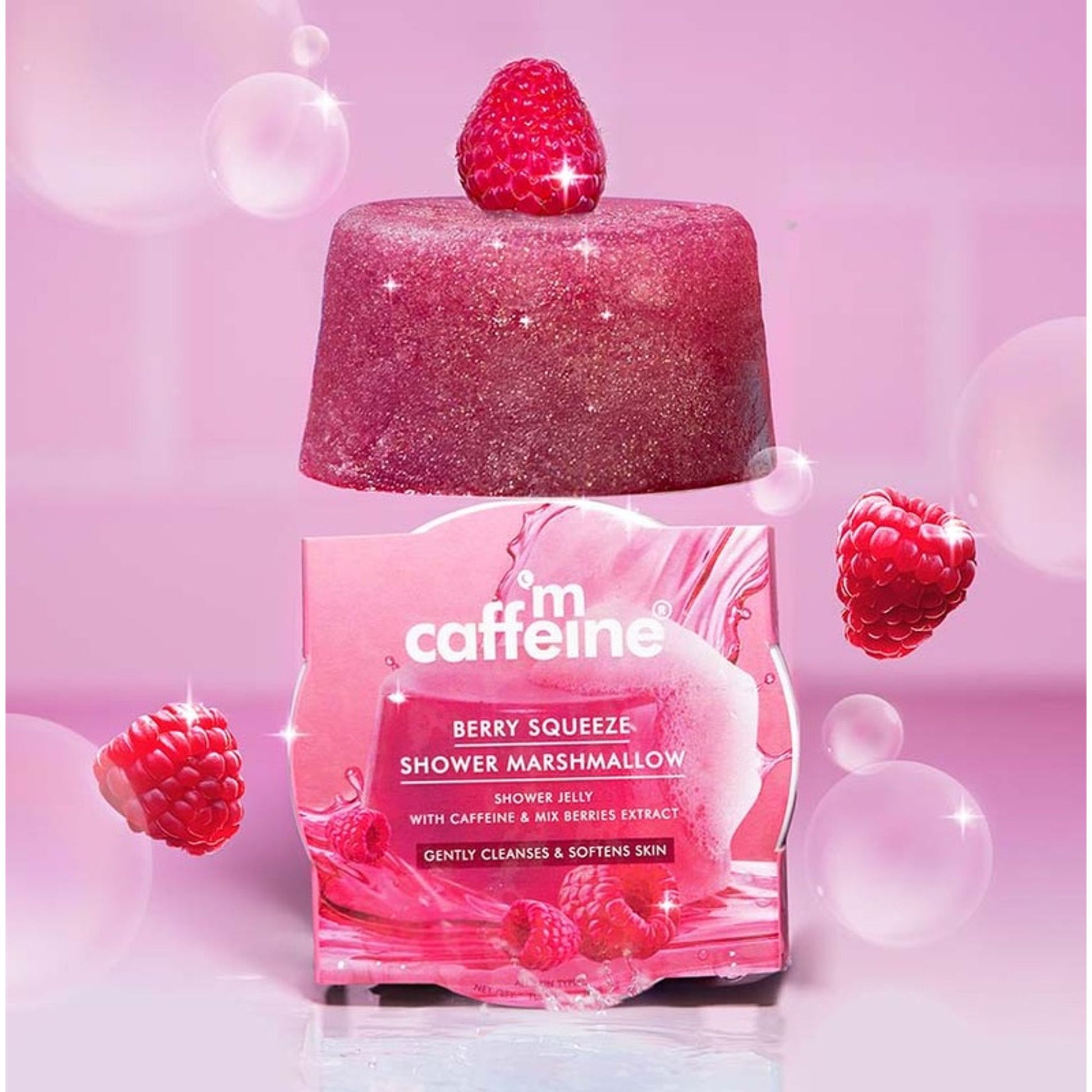 MCaffeine Berry Squeeze Shower Marshmallow Shower Jelly Soap