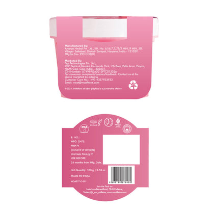 MCaffeine Berry Squeeze Shower Marshmallow Shower Jelly Soap