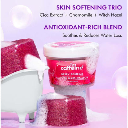 MCaffeine Berry Squeeze Shower Marshmallow Shower Jelly Soap
