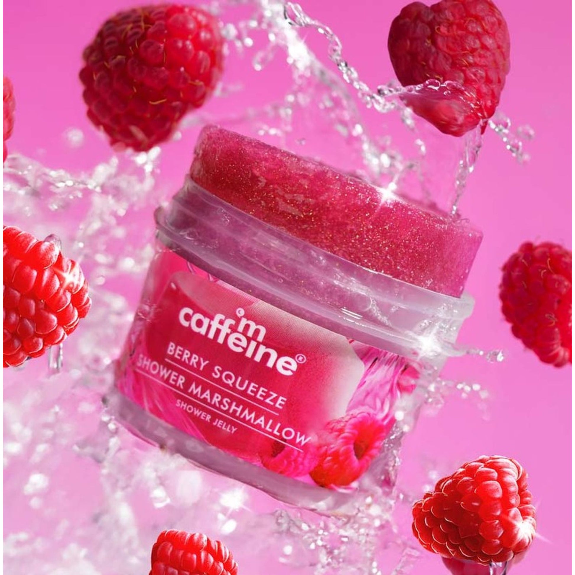 MCaffeine Berry Squeeze Shower Marshmallow Shower Jelly Soap
