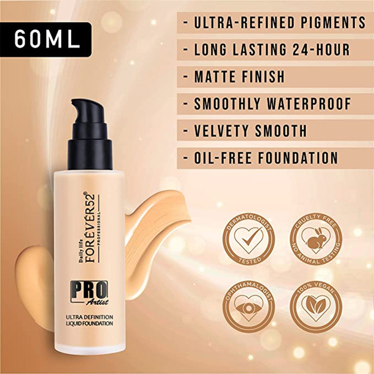 Daily Life Forever52 Pro Artist Ultra Definition Liquid Foundation - Sundae