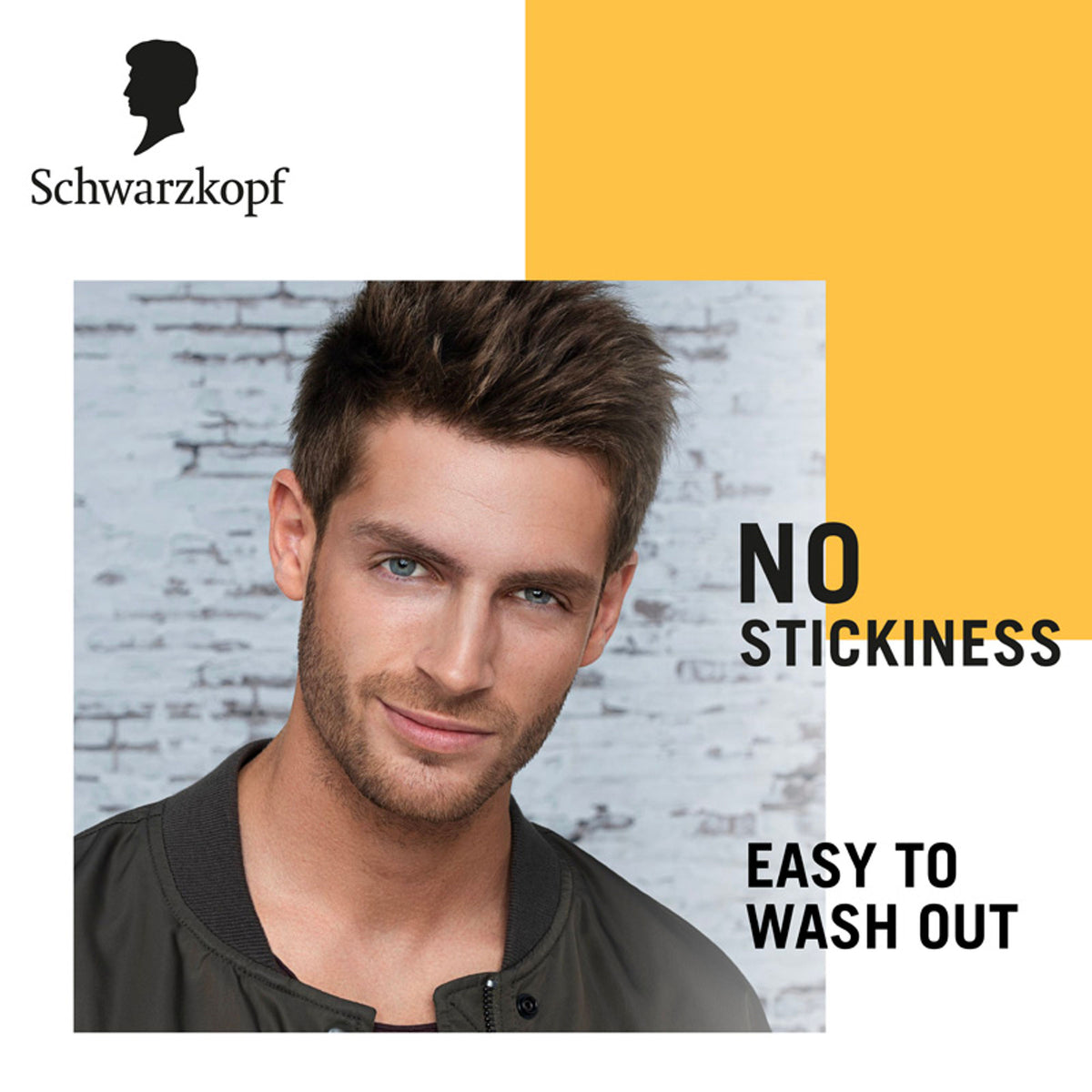 Schwarzkopf TAFT Wet Hair Styling Gel For 24 Hours Shiny Wet Look Effect Hold 3, Non-Sticky