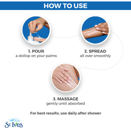 St. Ives Renewing Collagen & Elastin Body Lotion, 100% Natural Moisturizers