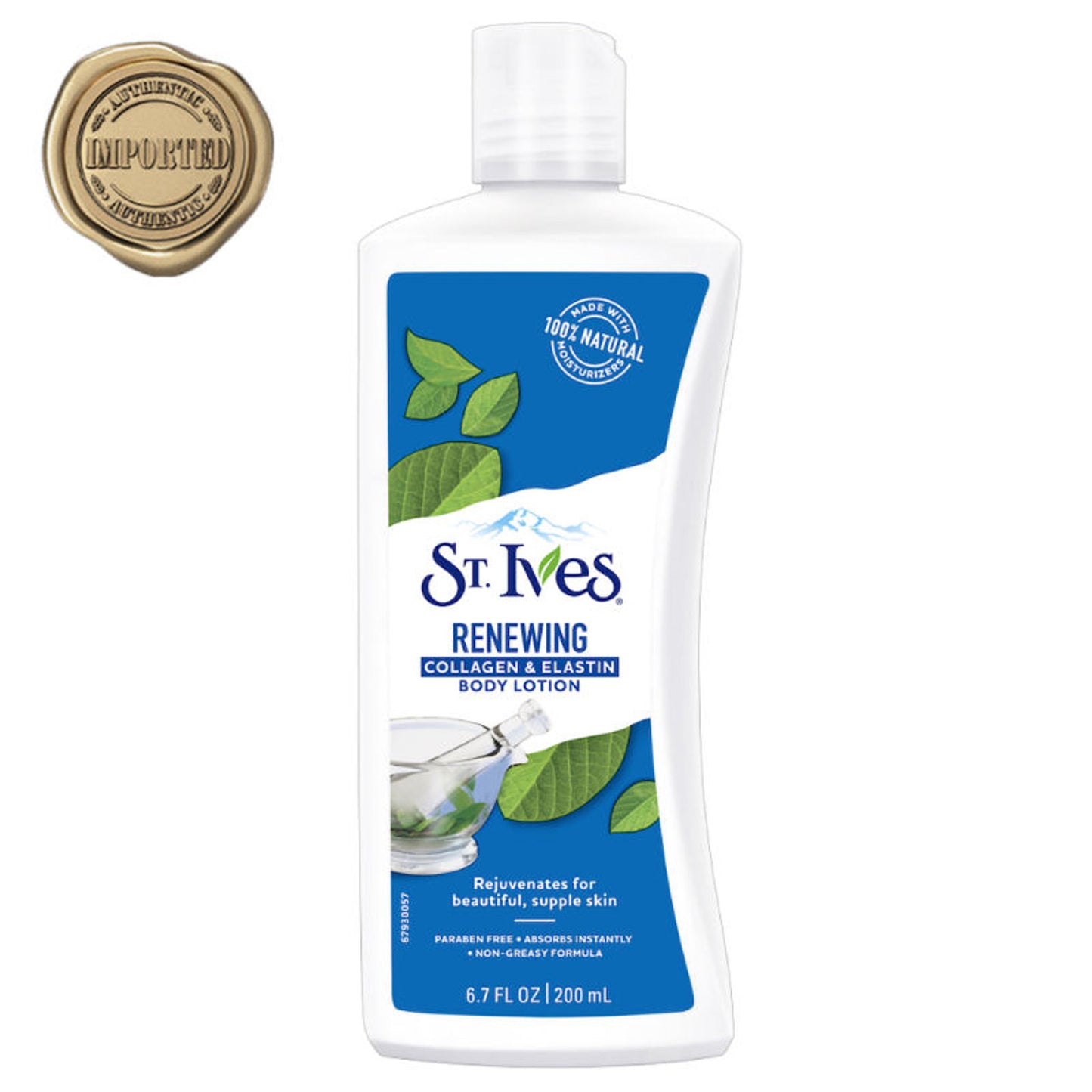 St. Ives Renewing Collagen & Elastin Body Lotion, 100% Natural Moisturizers