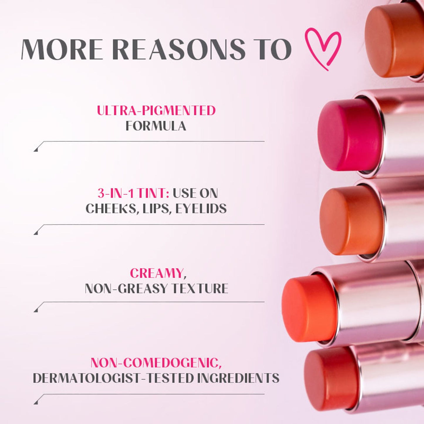 House Of Makeup Dab N Glow Easy-Blend Lip + Cheek Tint - Peach Cobbler