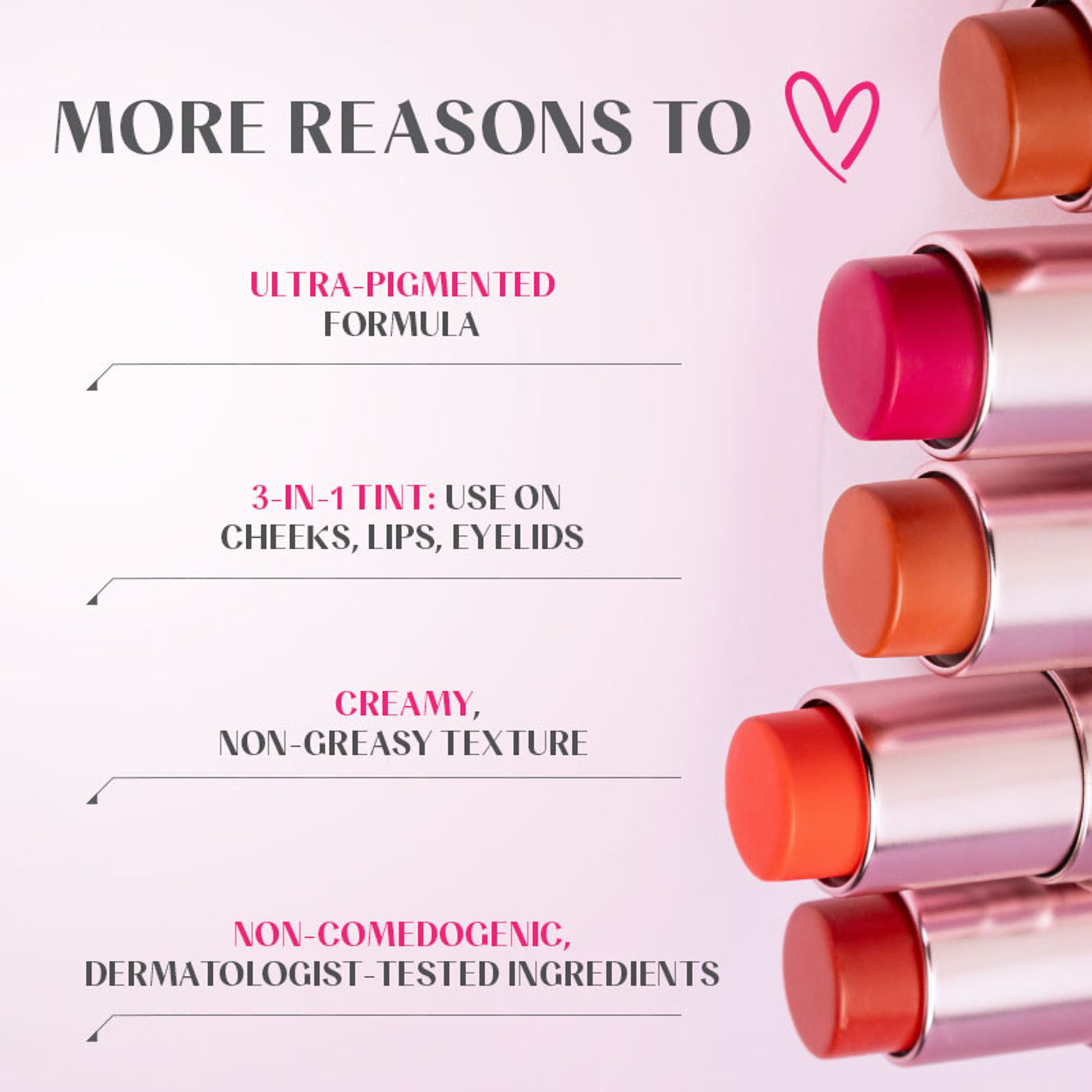 House Of Makeup Dab N Glow Easy-Blend Lip + Cheek Tint - Beet