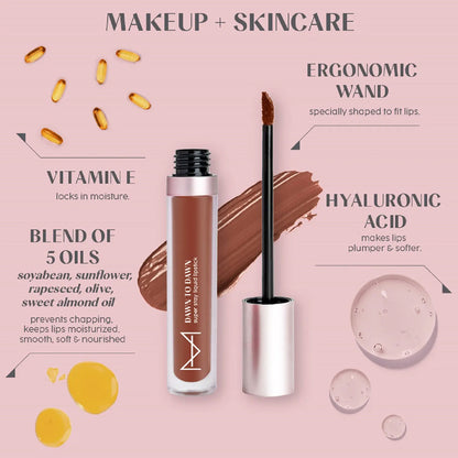 House of Makeup Dawn To Dawn Liquid Lipstick - Hot Chocolate