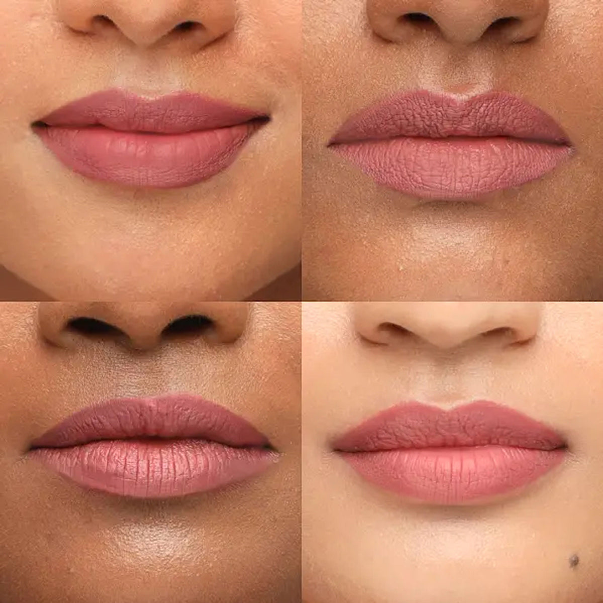 House of Makeup Dawn to Dawn MINI Liquid Matte Lipstick in Pink Butter, showcasing the smooth, pink liquid lipstick tube.