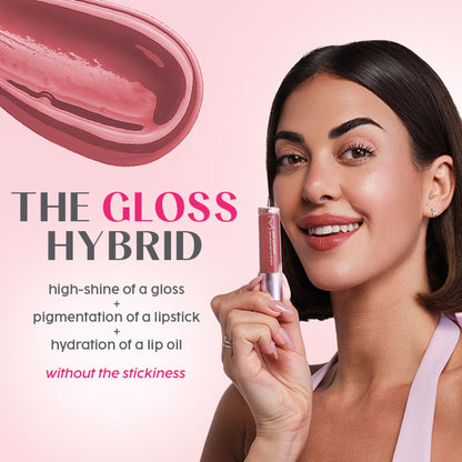 House of Makeup Hot Glossip Lip Gloss - Berry Discreet