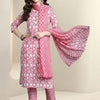 Indyancart IE Women Printed Regular Pure Cotton Kurta with Trousers & With Dupatta