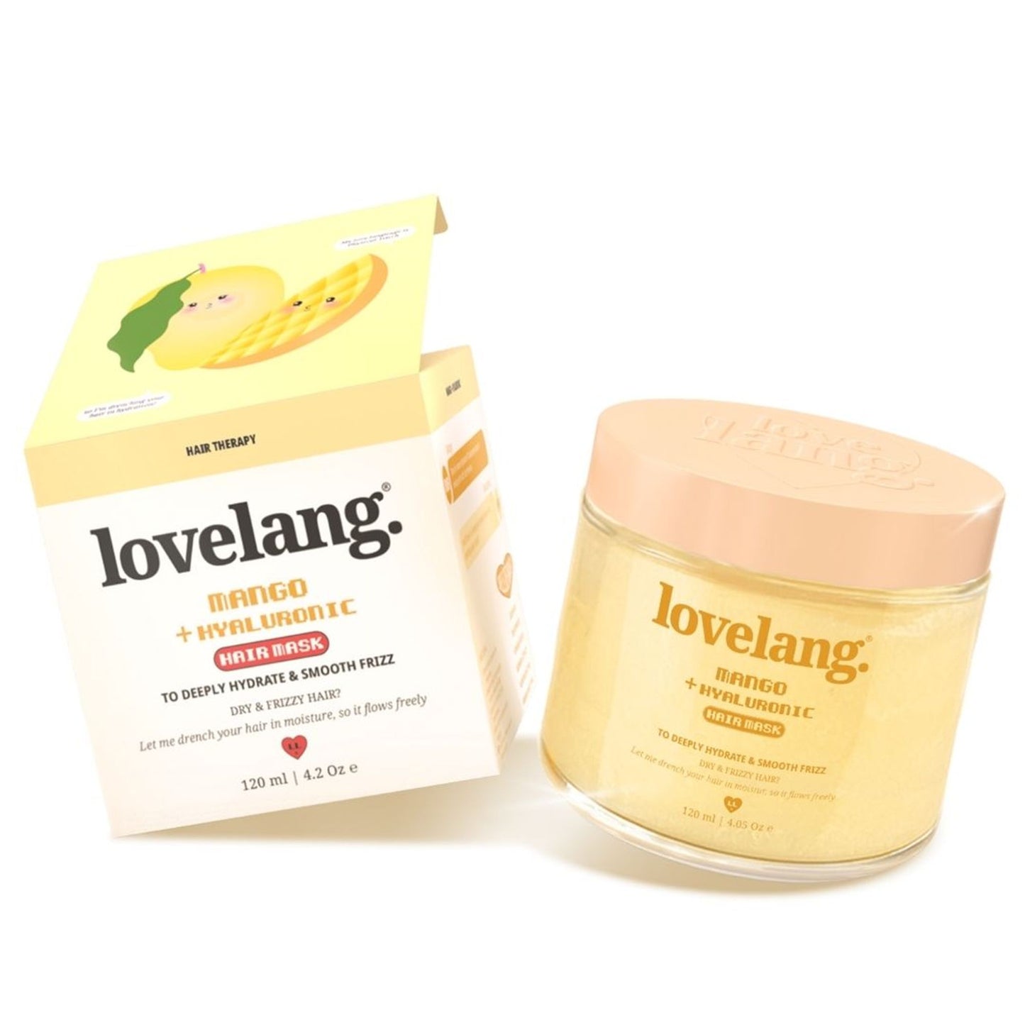 lovelang Mango + Hyaluronic Hair Mask