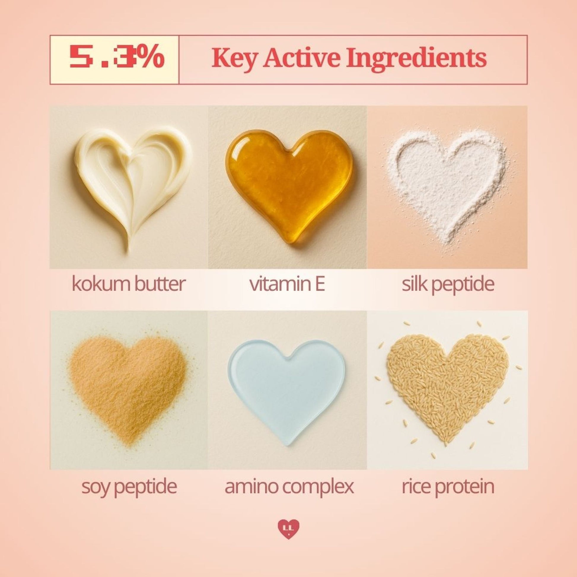 lovelang Peach + Biotin Hair Mask