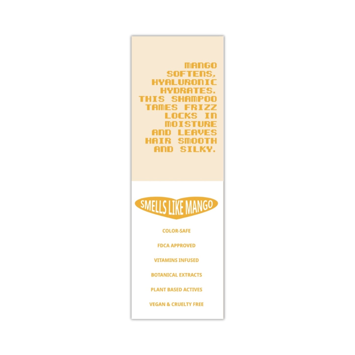 lovelang Mango + Hyaluronic Shampoo