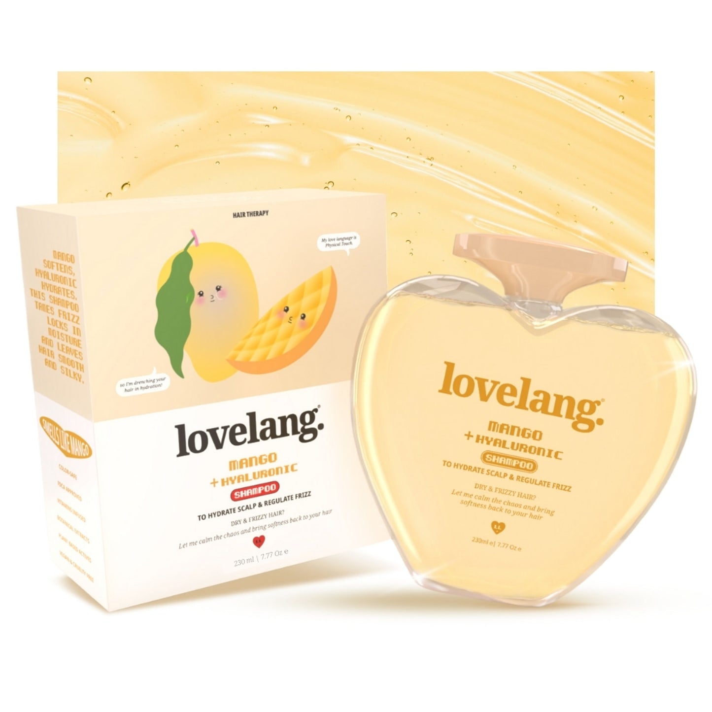 lovelang Mango + Hyaluronic Shampoo