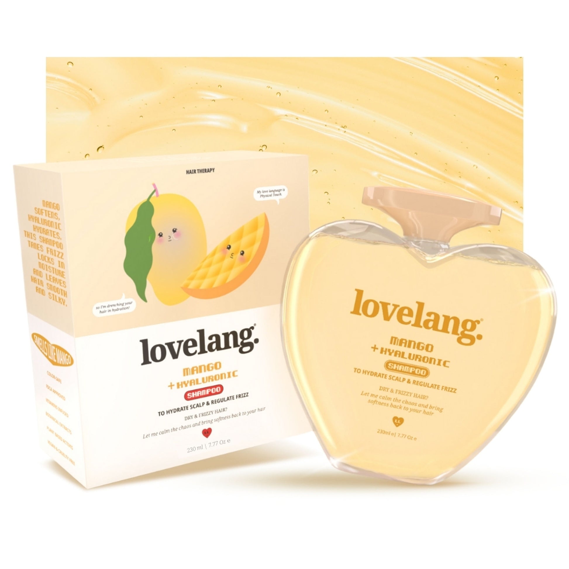 lovelang Mango + Hyaluronic Shampoo