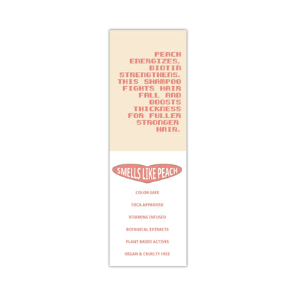 lovelang Peach + Biotin Shampoo
