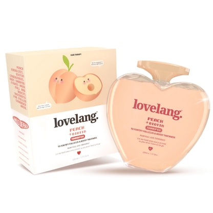 lovelang Peach + Biotin Shampoo