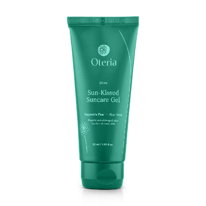 Oteria Sun Kissed Sun Care Gel With Aloe Vera Soothes Sun Damaged Skin, Suited For All Skin Types