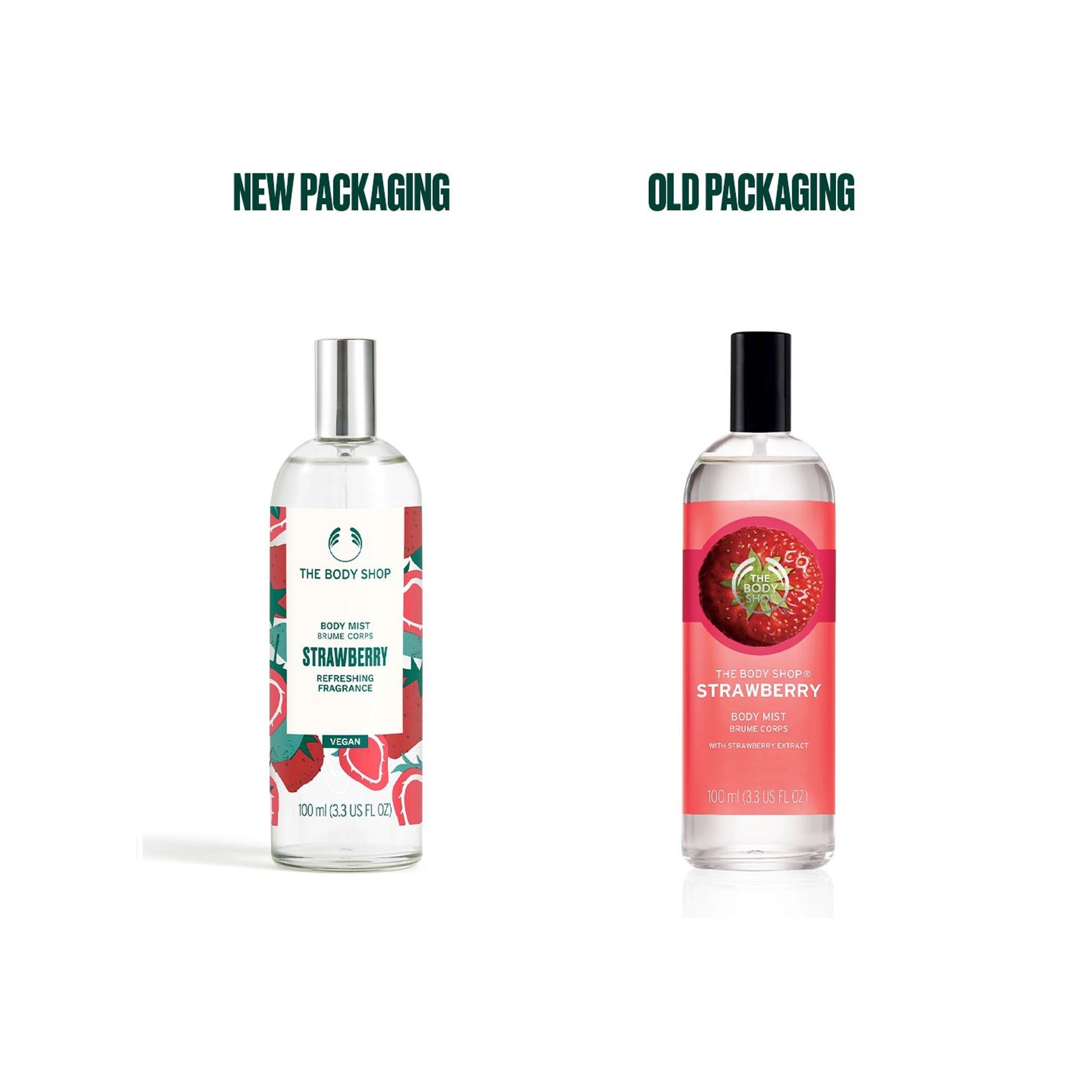 The Body Shop Strawberry Body Mist - For Women