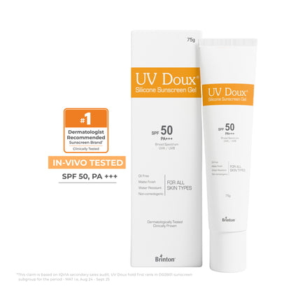 Brinton Uv Doux Face & Body Sunscreen Gel With Spf 50 Pa+++