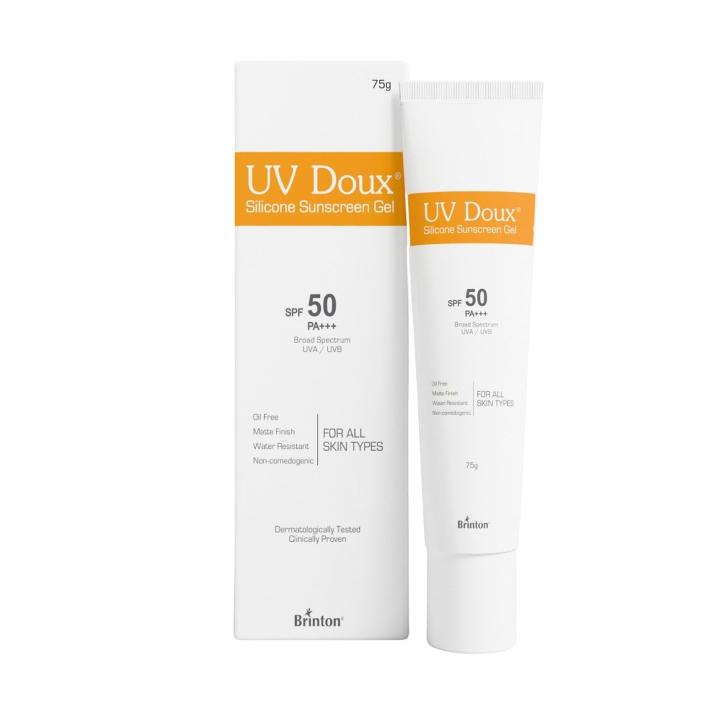 Brinton Uv Doux Face & Body Sunscreen Gel With Spf 50 Pa+++