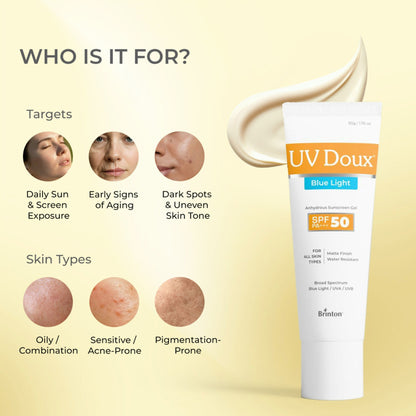 Brinton UV Doux Blue Sunscreen