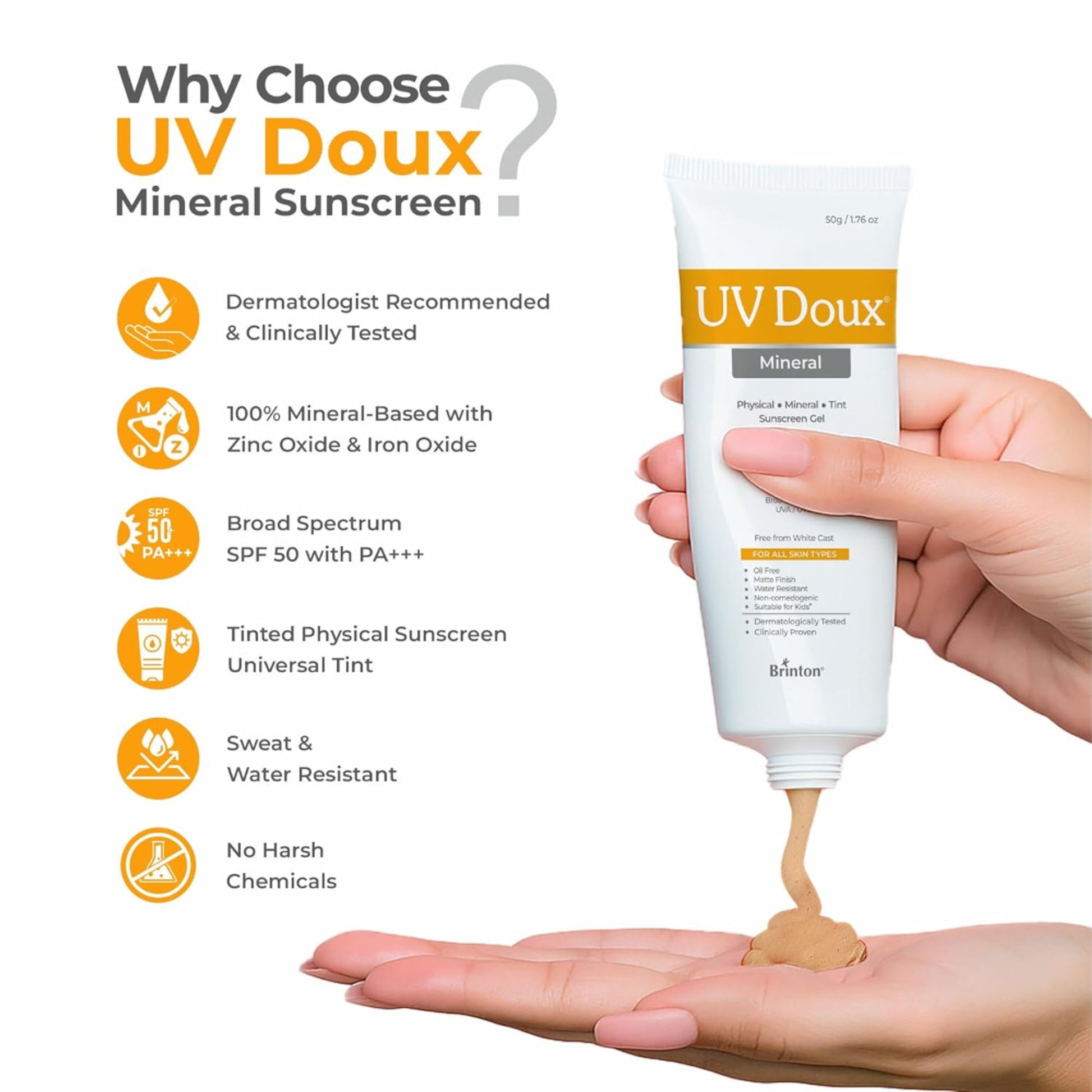 Brinton UV Doux Mineral Sunscreen