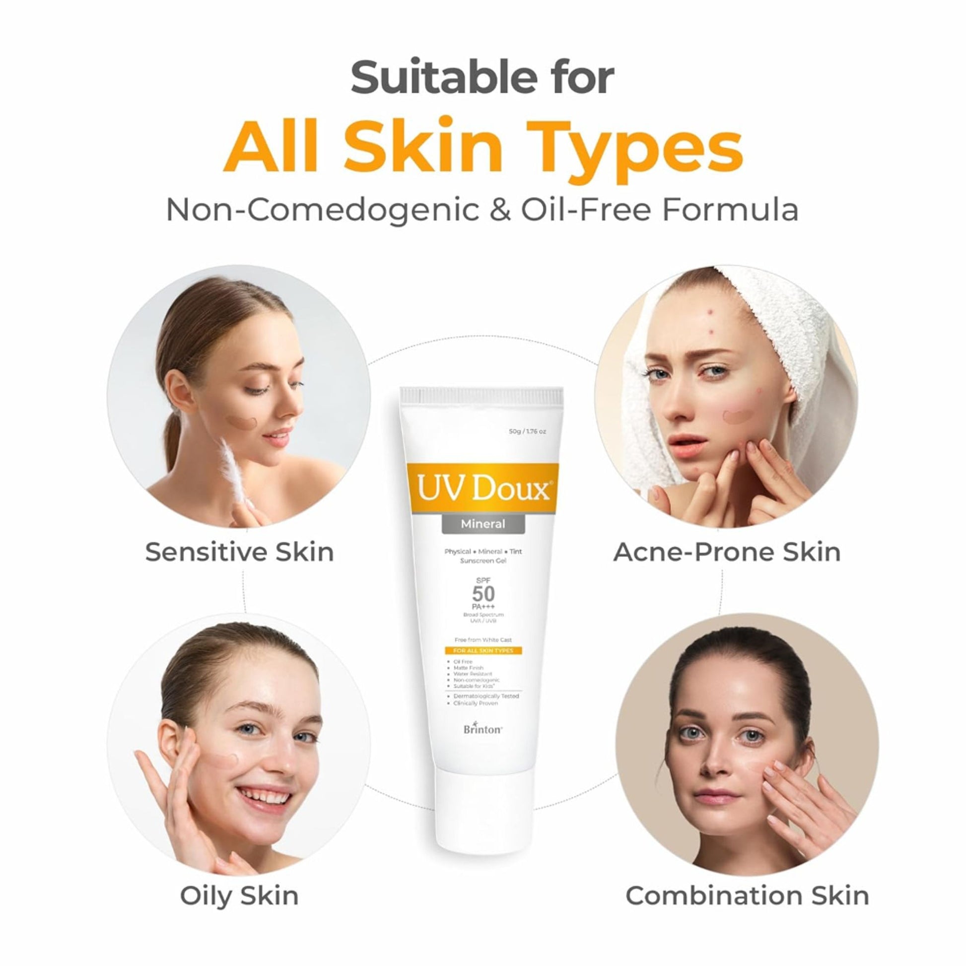 Brinton UV Doux Mineral Sunscreen