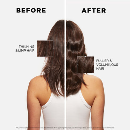 Kerastase Densifique Shampoo For Thinning Hair, With Hyaluronic Acid, Adds Volume