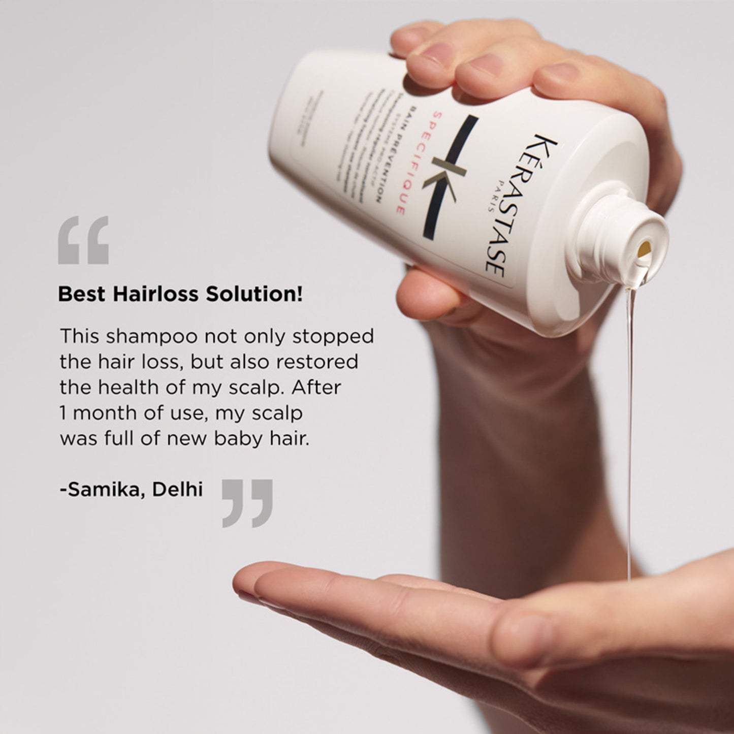 Kerastase Specifique Prevention Shampoo, Reduces Hair-Loss, Adds Volume