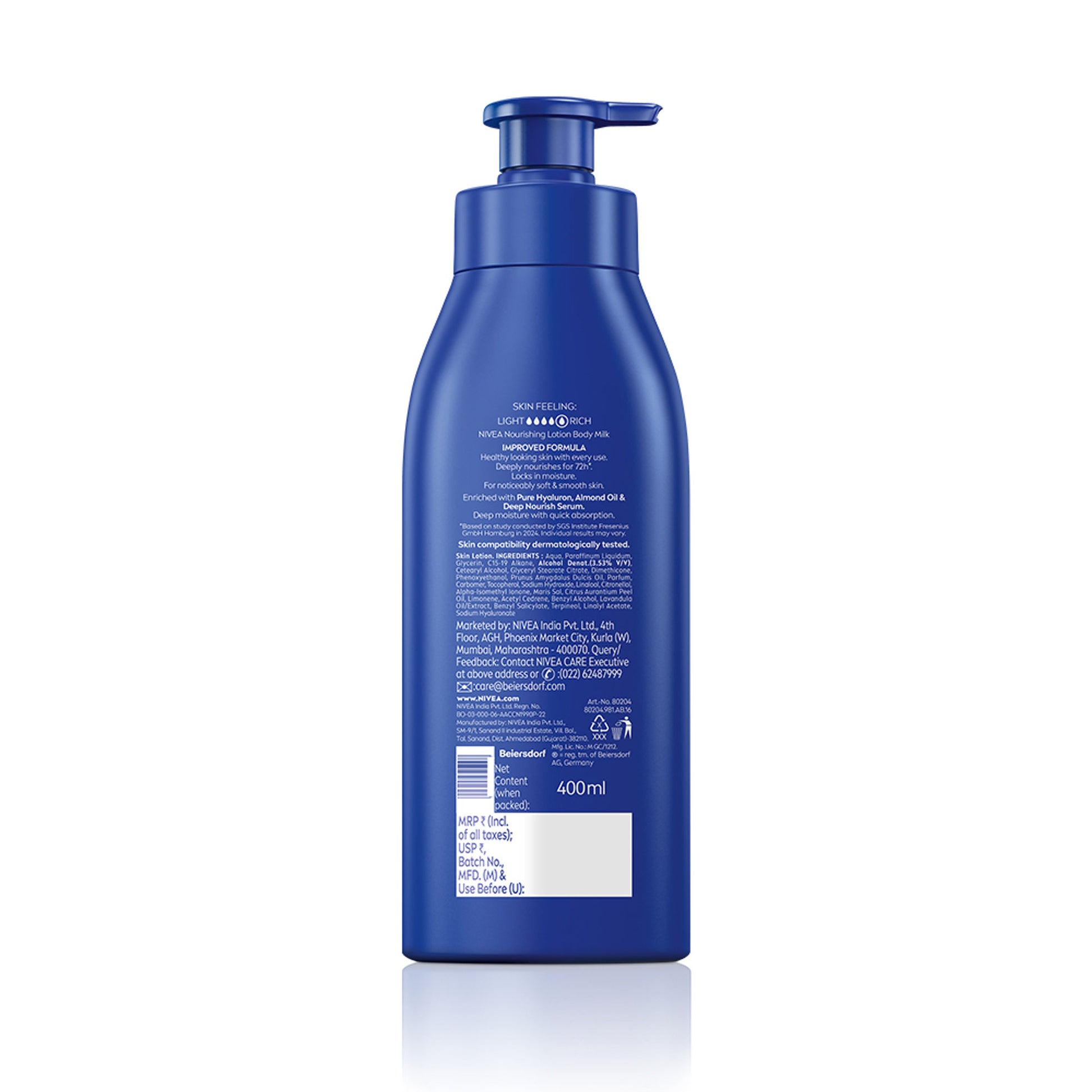 Nivea Nourishing Body Milk