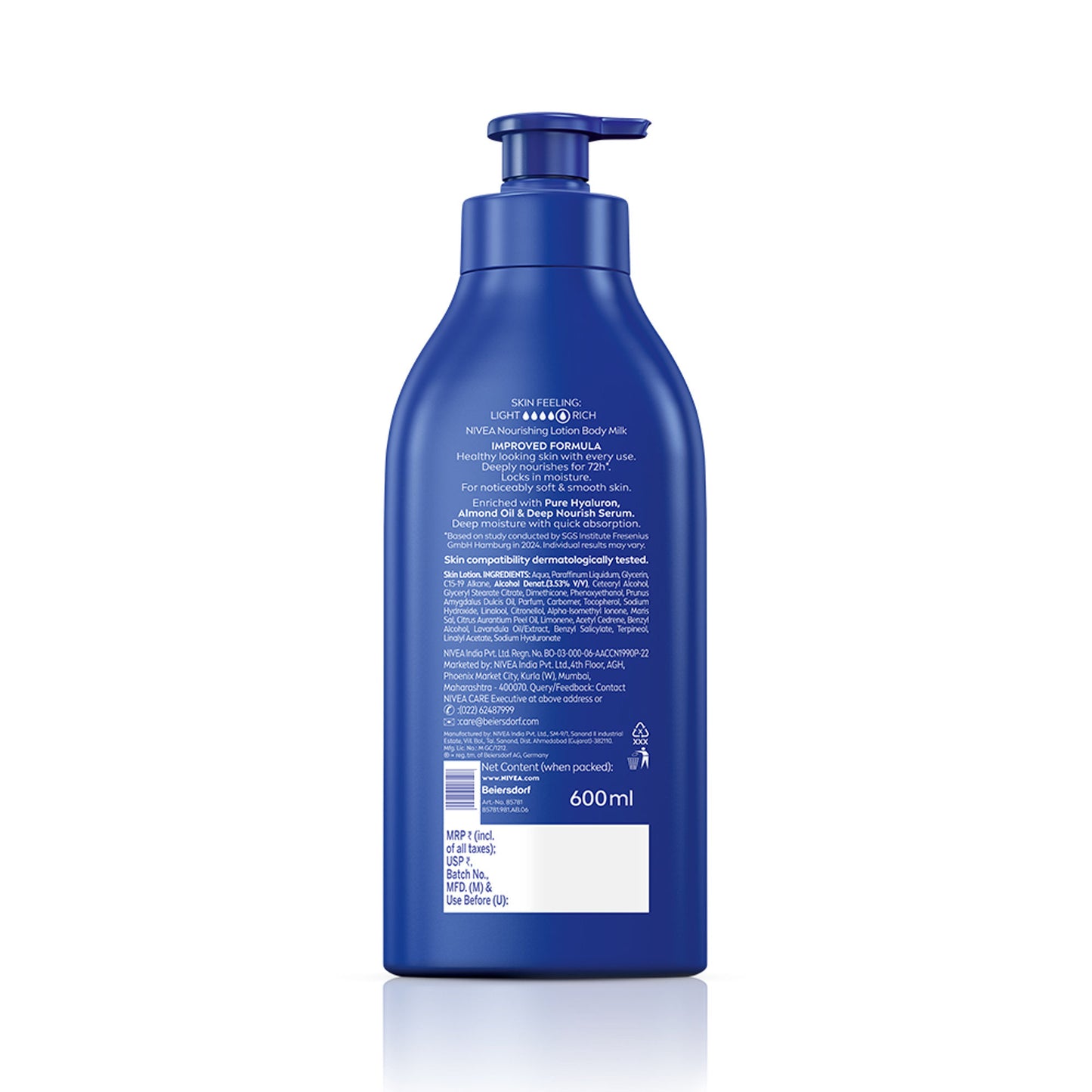 Nivea Nourishing Body Milk