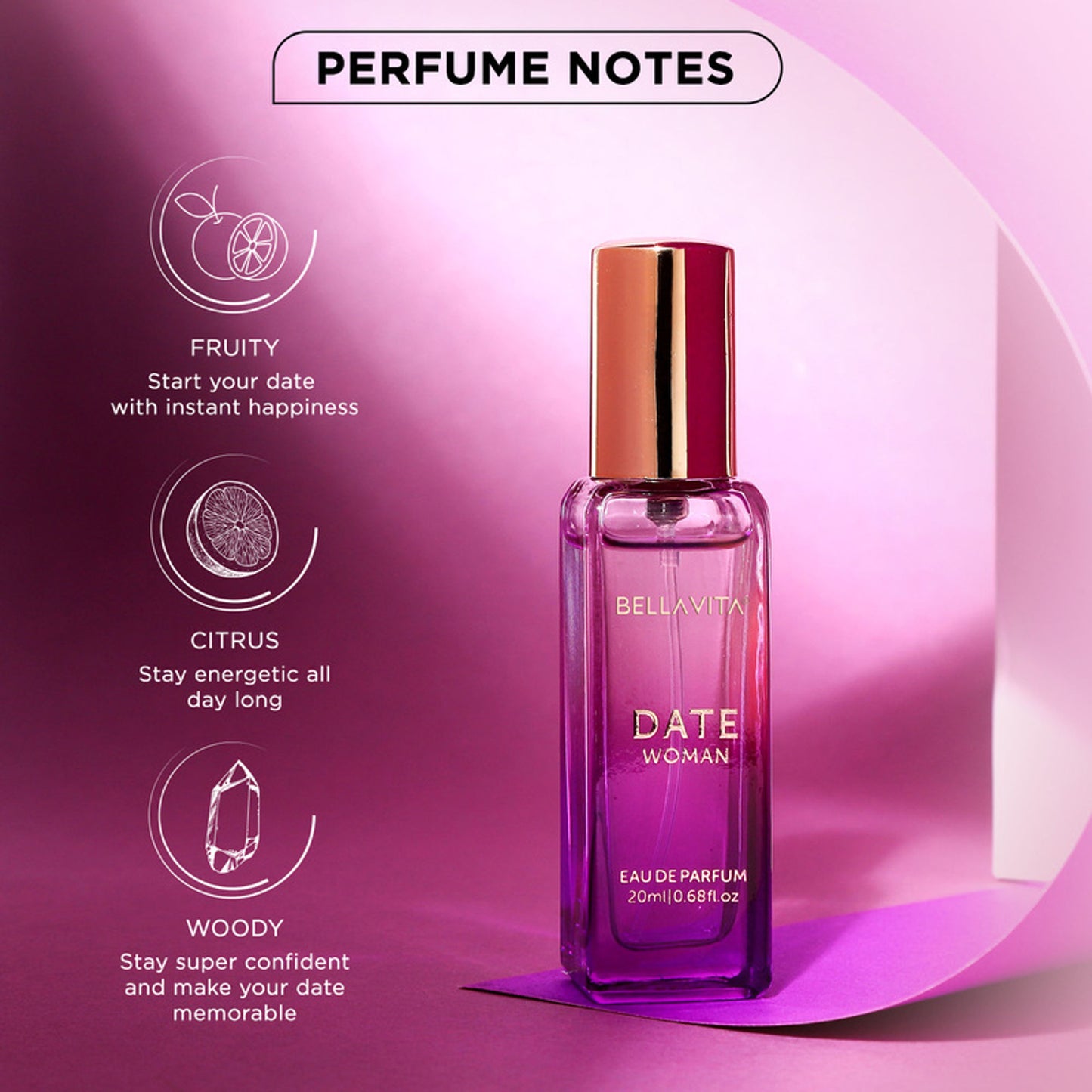 Bella Vita Organic Luxury Date Perfume For Her