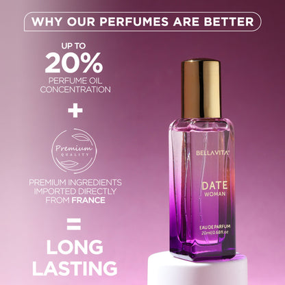 Bella Vita Organic Luxury Date Perfume For Her