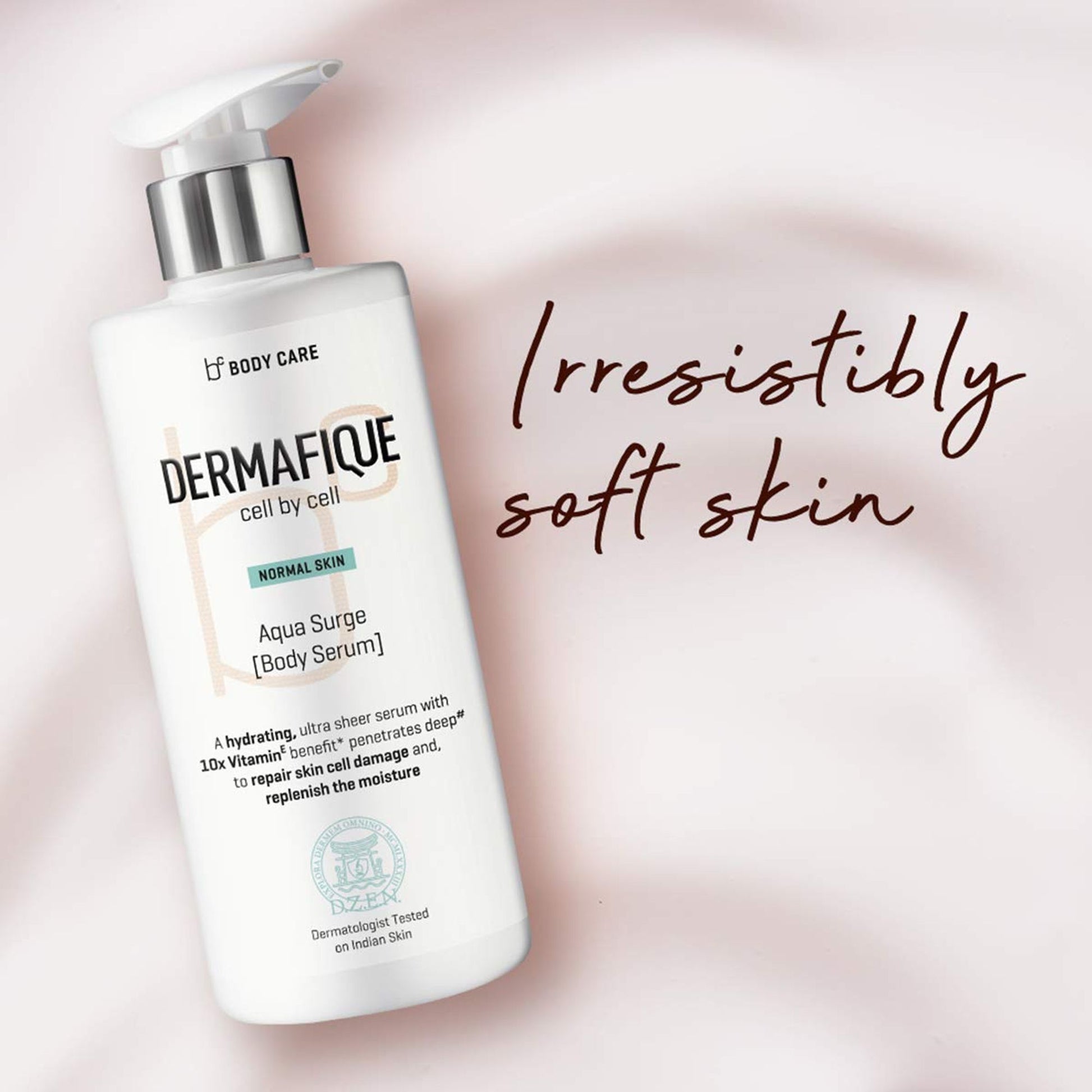 Dermafique Aqua Surge Body Lotion|No Mineral Oil, Lightweight & Non-sticky