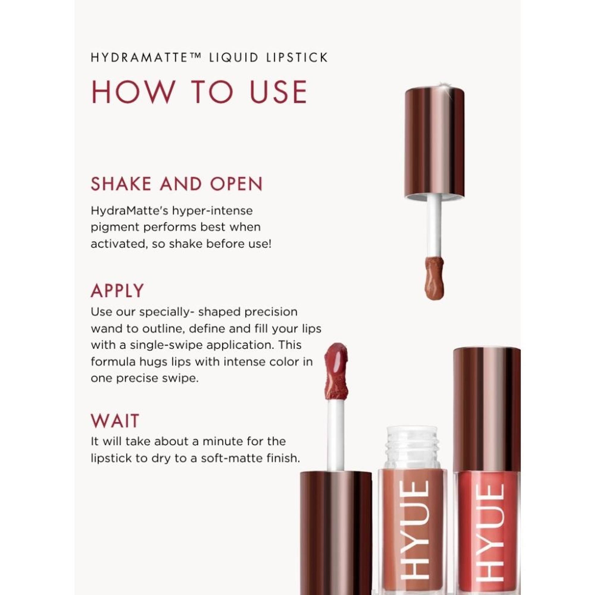 HYUE Hydramatte Liquid Lipstick - Set Of 5