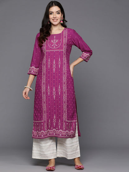 Indyancart IE Ethnic Motifs Printed Kurta