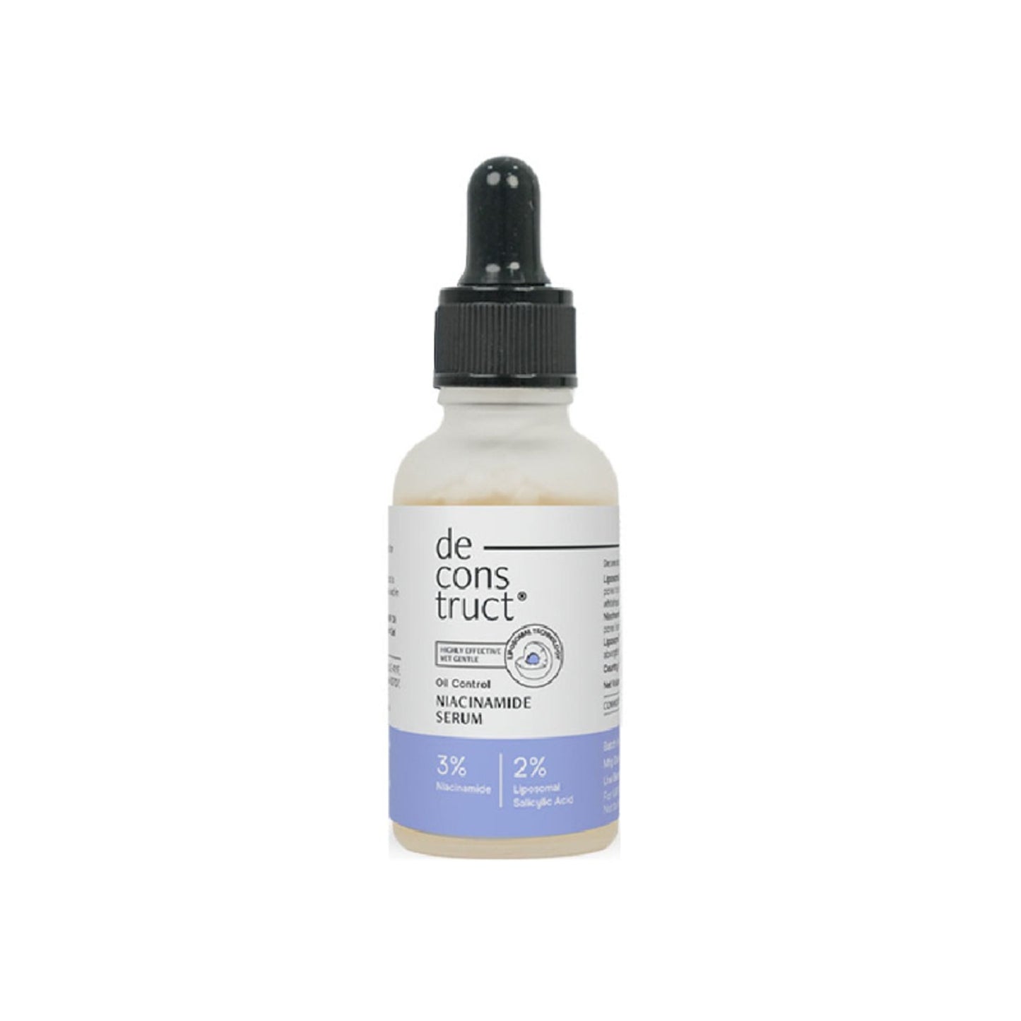 Deconstruct 3% Niacinamide & 2% Salicylic Acid Serum, Liposomal Technology, Controls Oil & Acne